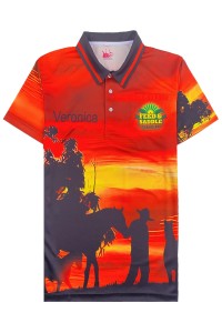 Order Men's Short Sleeve Polo Shirt Sublimation Custom Printed Training Equestrian Polo Shirt Three Button Sublimation P1432 45 degree
